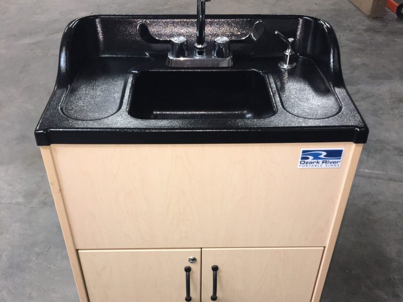 Ozark River® Lil’ Portable Hot Water Sink with ABS Top and Basin-$1,500.00